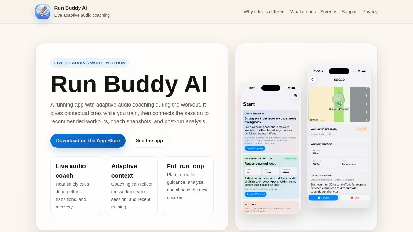 Run Buddy AI