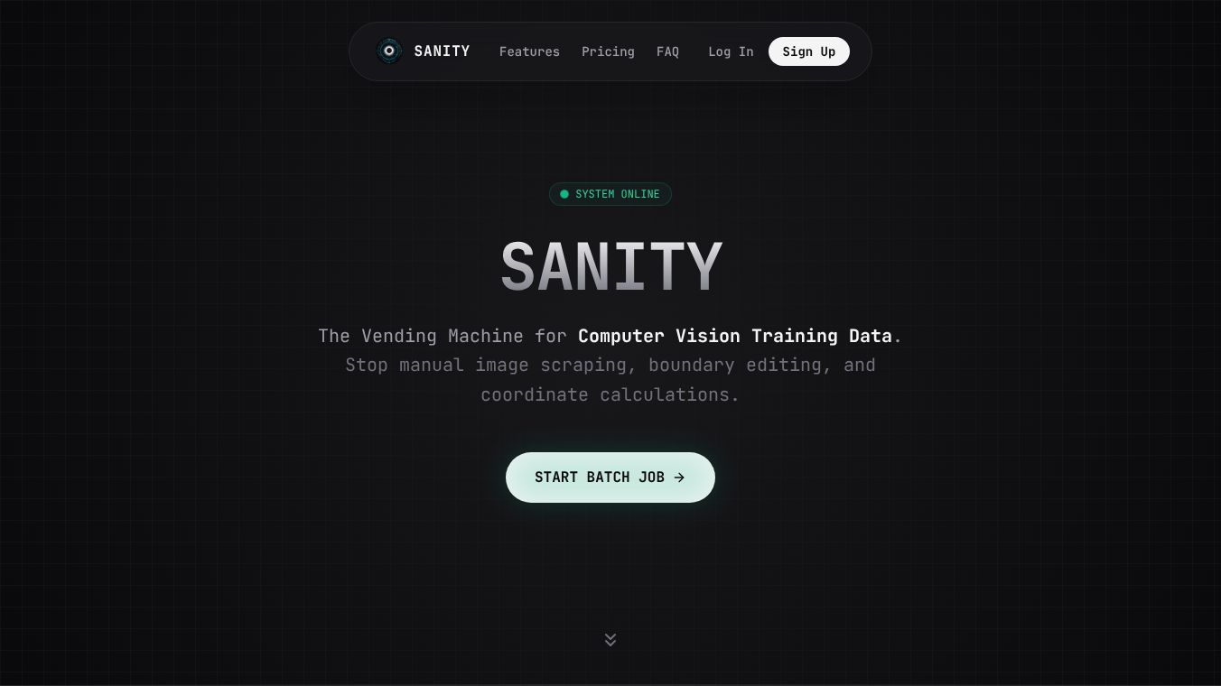 Sanity CV