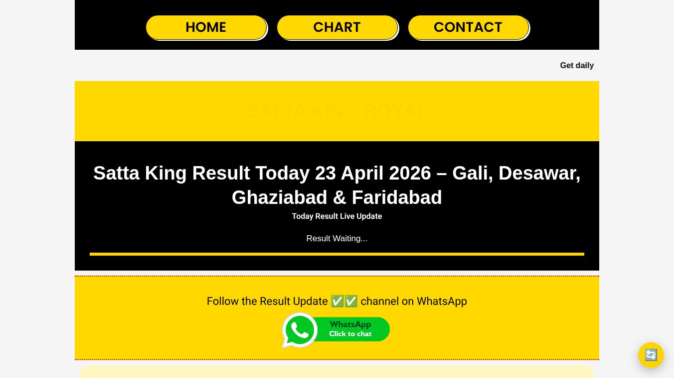 Satta King Royal