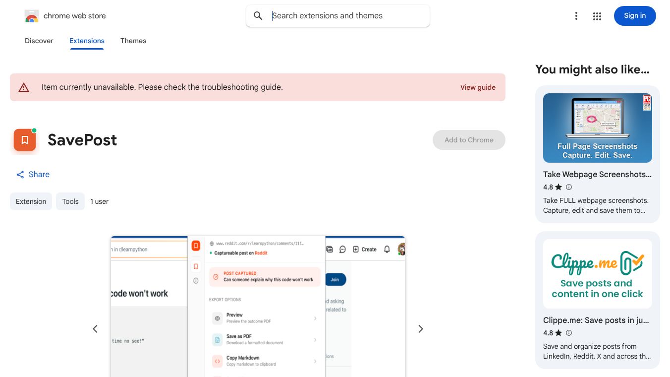 SavePost