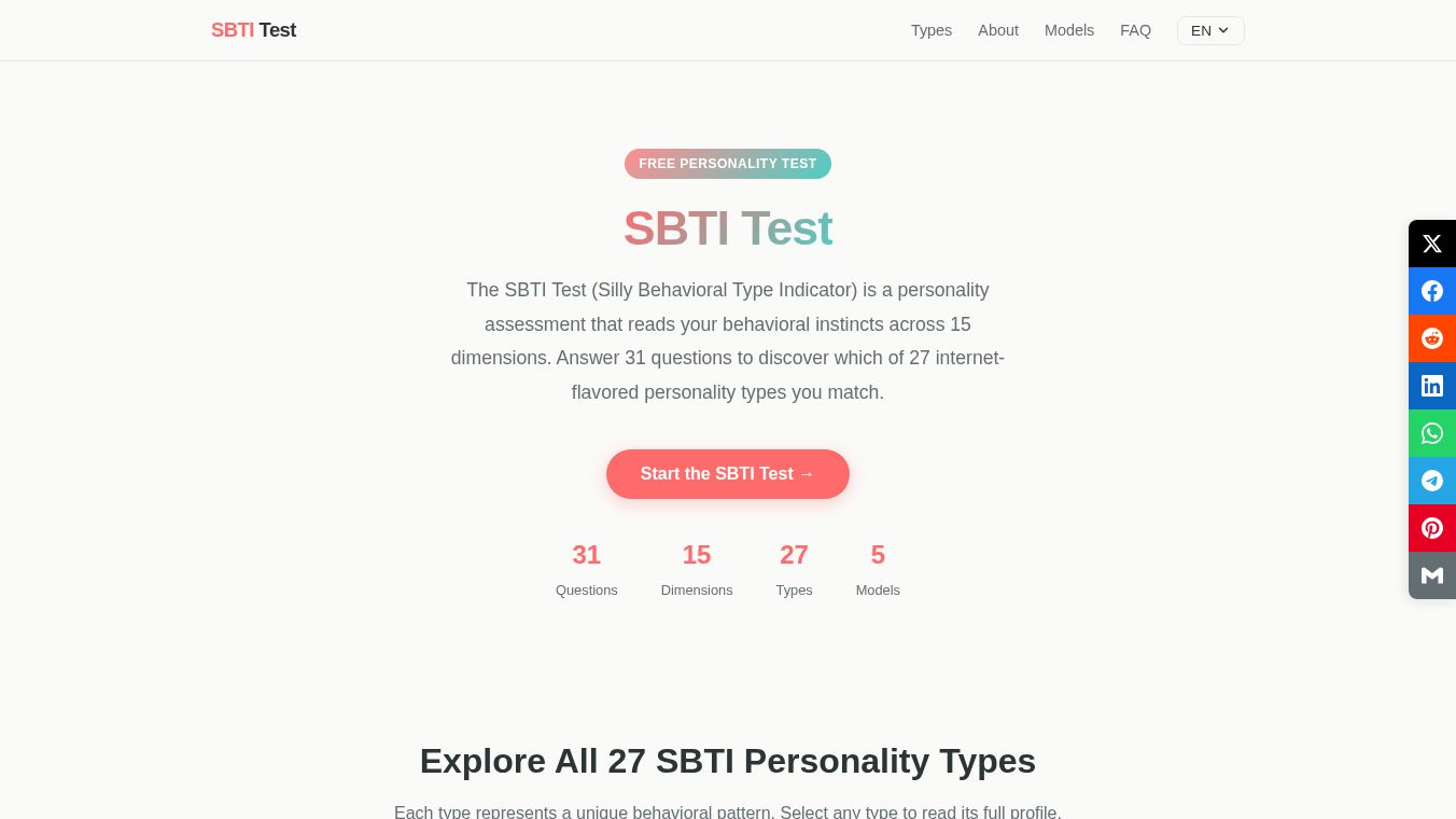sbti test