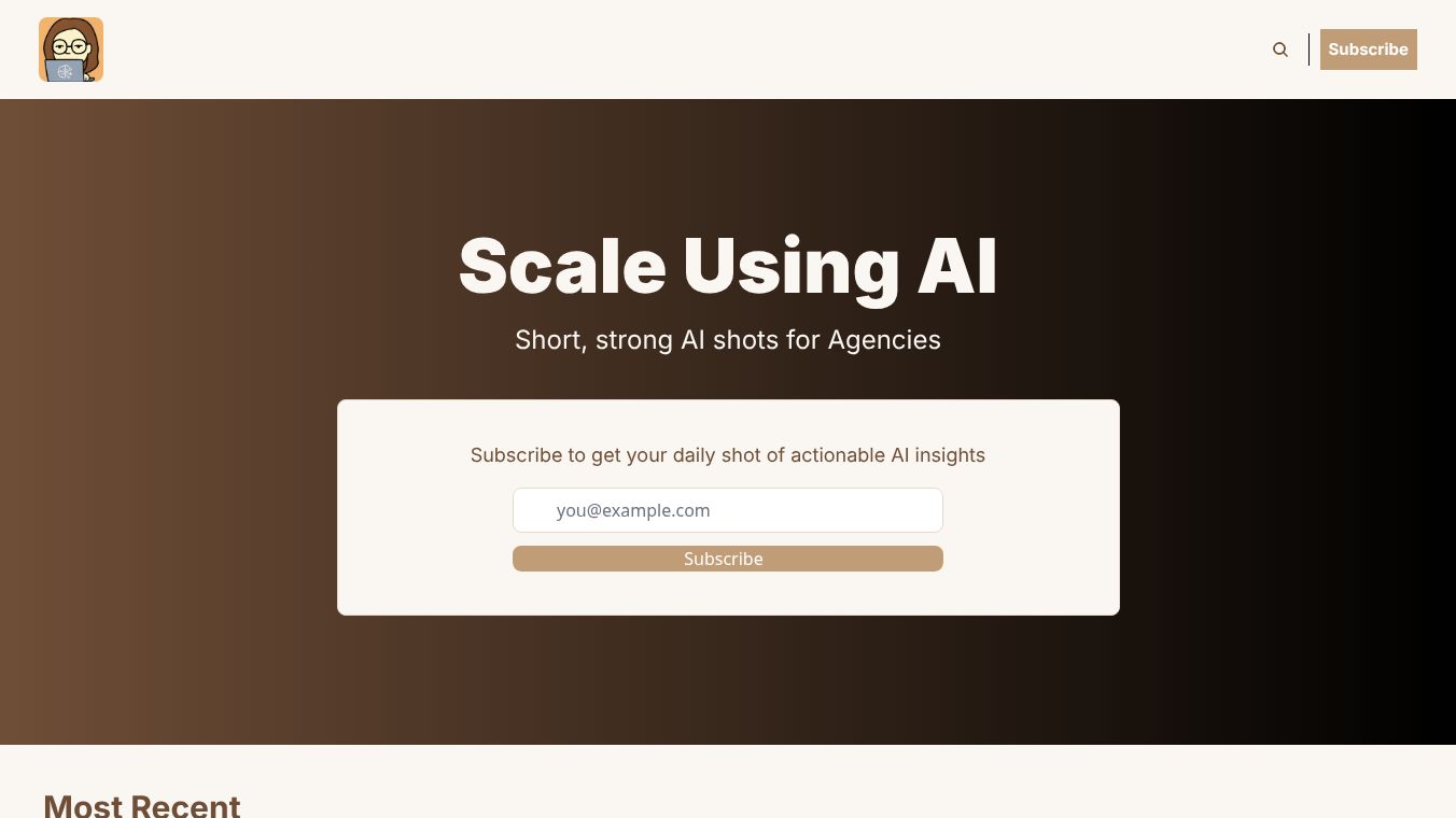 Scale Using AI