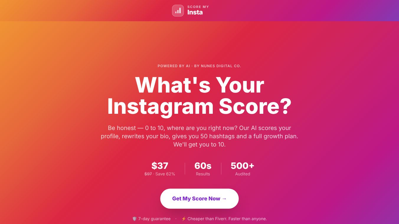 Score My Insta