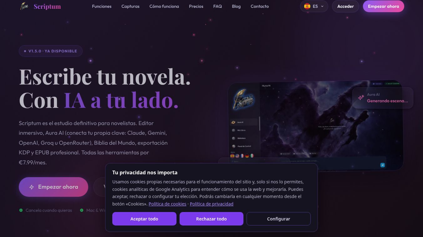 Scriptum Writer Studio
