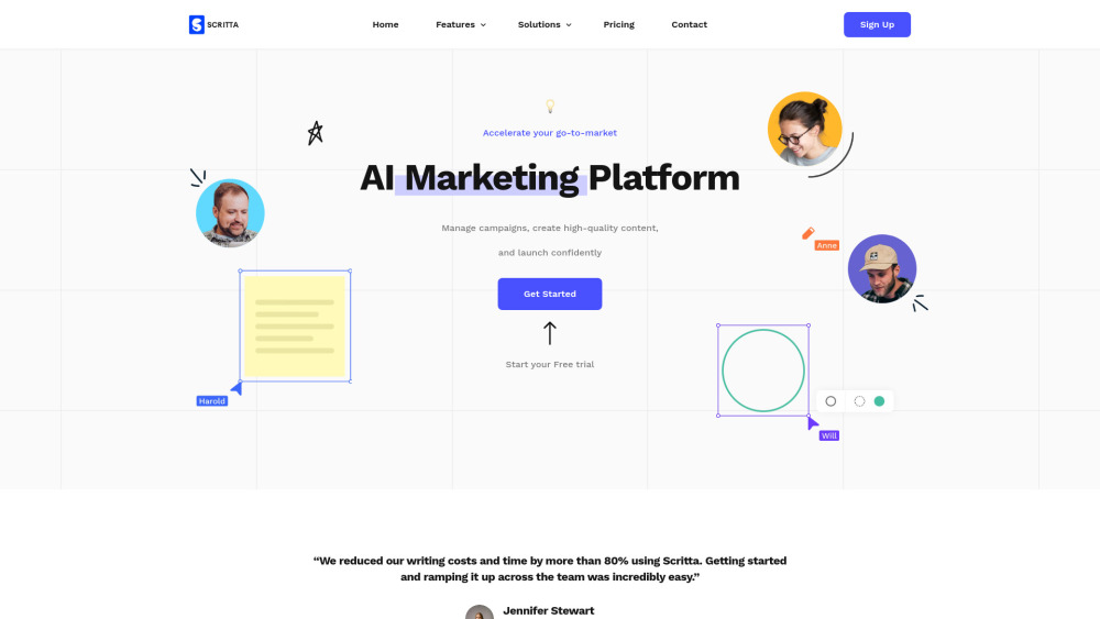 Scritta – AI Marketing Platform