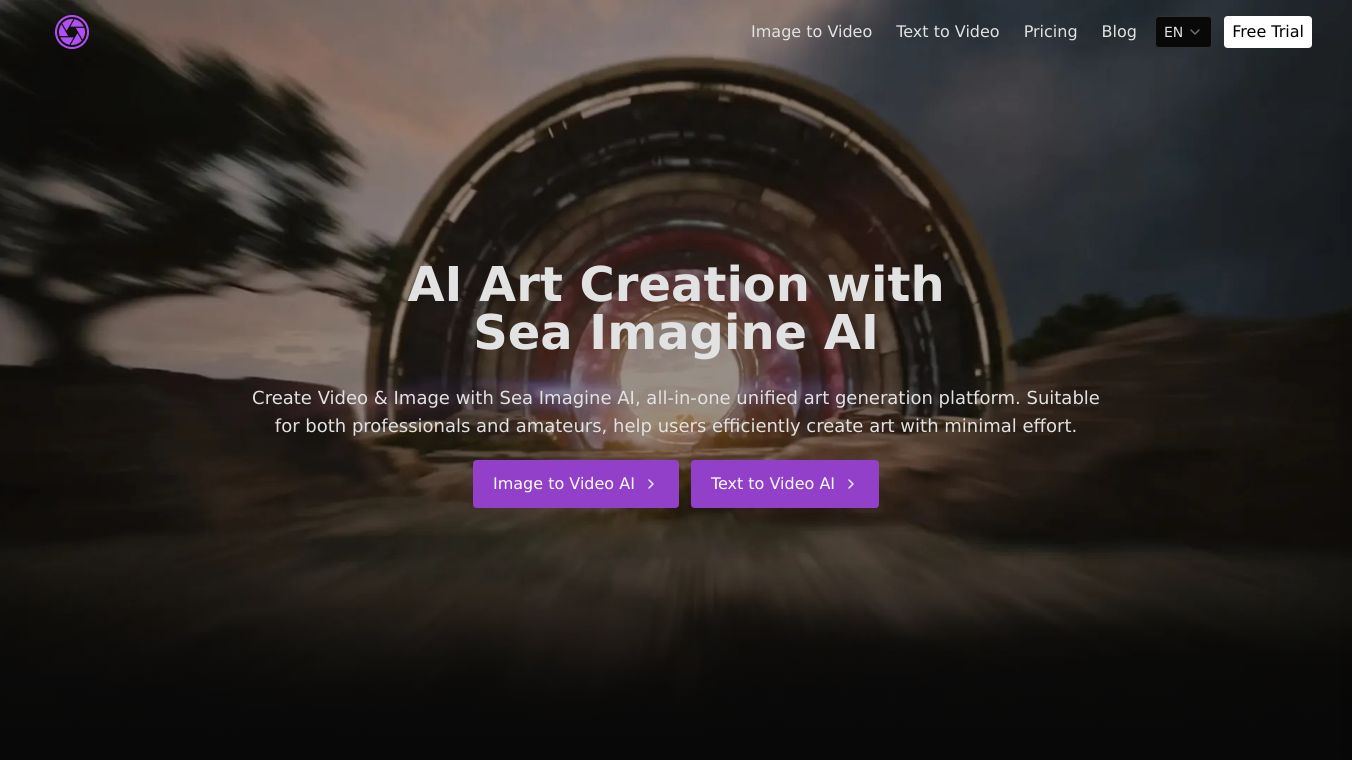 Sea Imagine AI: Image &Video Art Creation