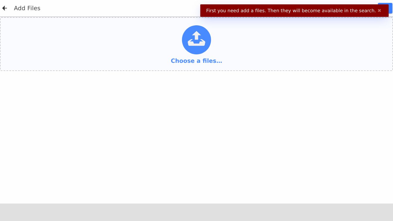 Search text in PDF files