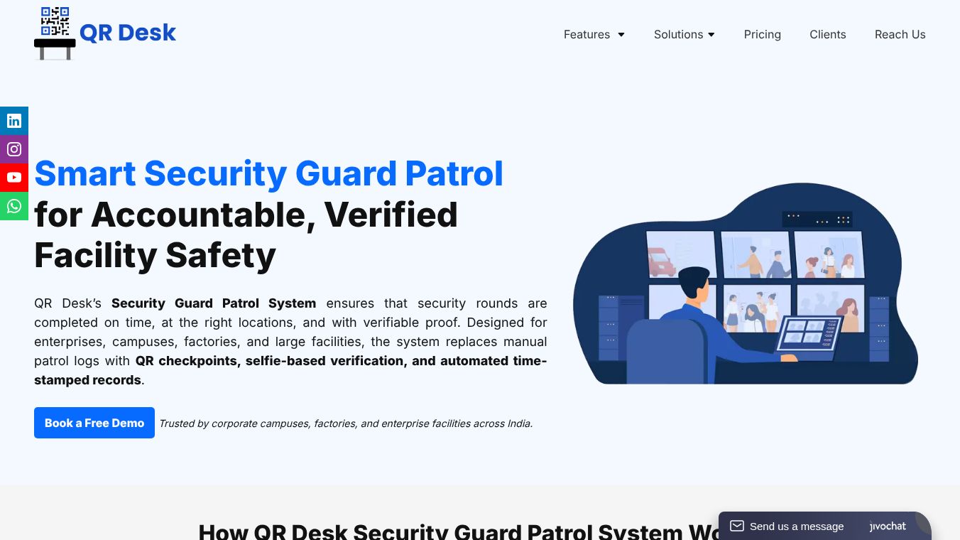 Security Guard Patrol System | QR Desk