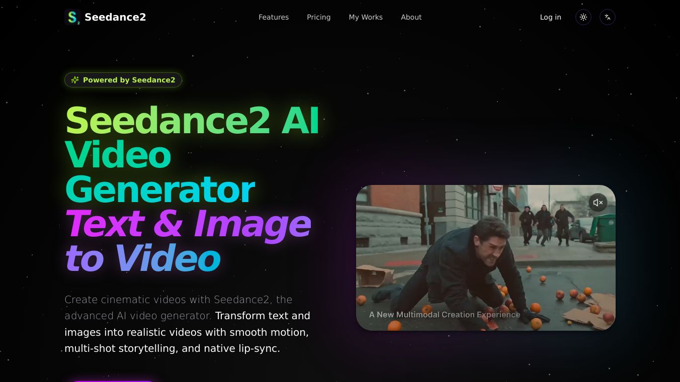 Seedance2 - AI Video Generator