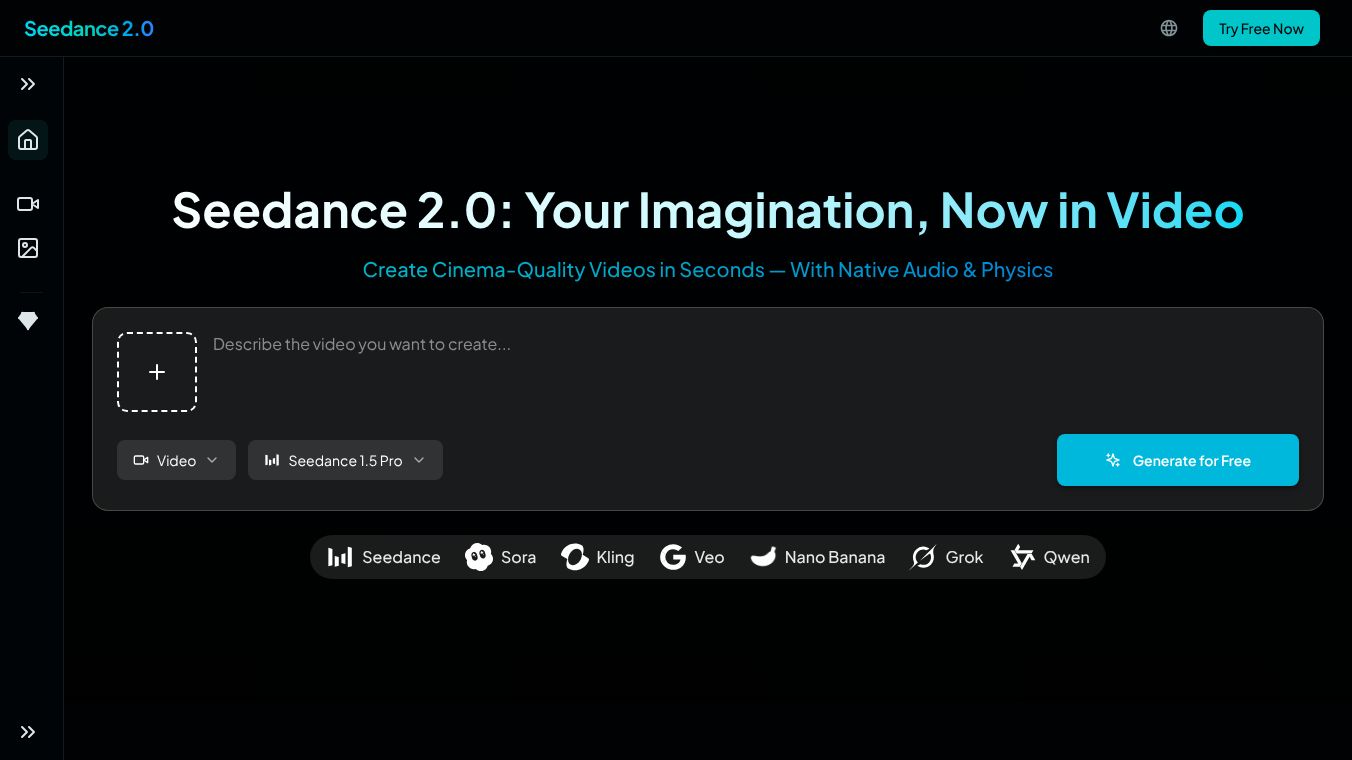 Seedance 2.0: Create Cinematic Videos Online