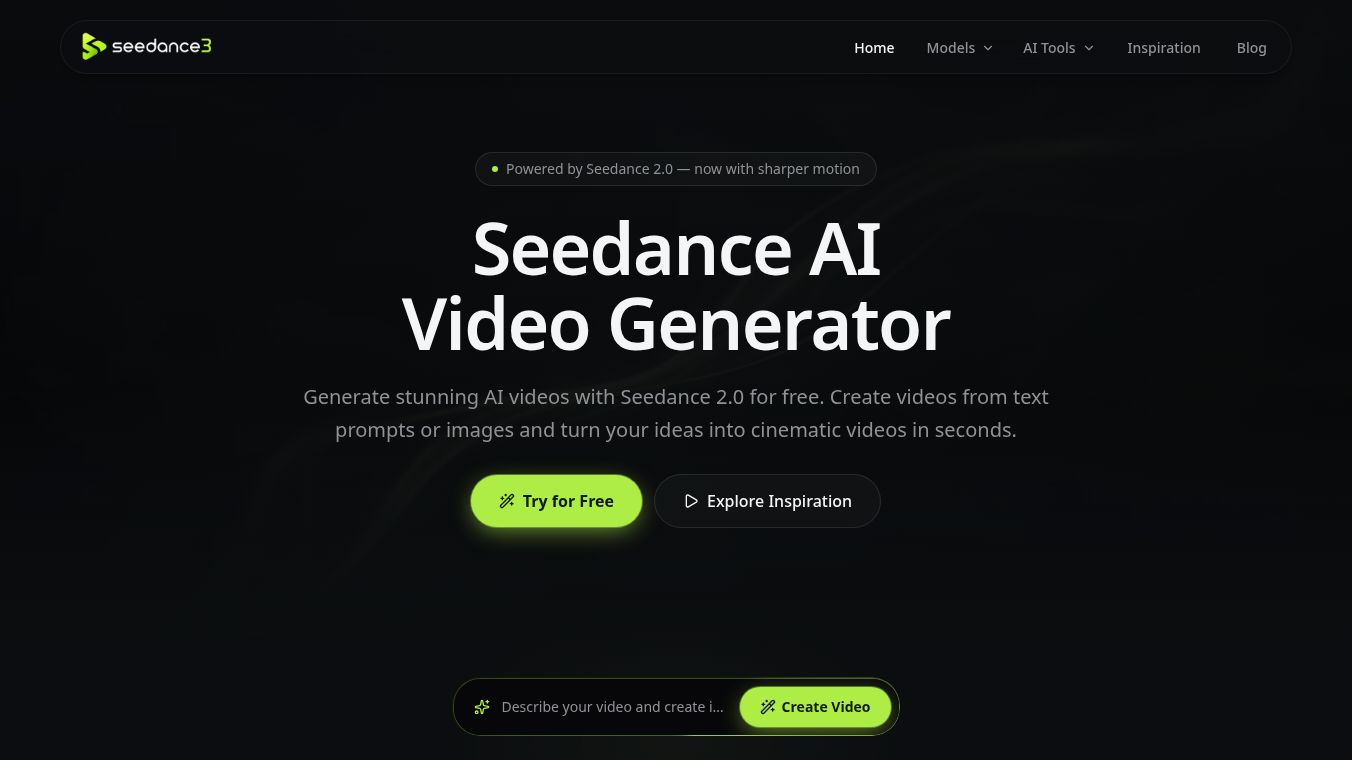 Seedance AI Video Generator