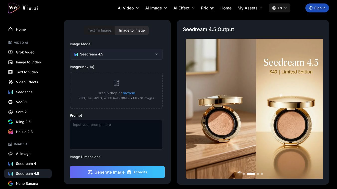 Seedream 4.5 - ByteDance’s Latest 4K Cinematic Image AI
