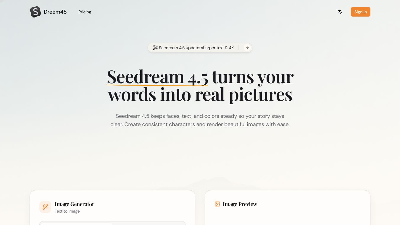 Seedream 4.5