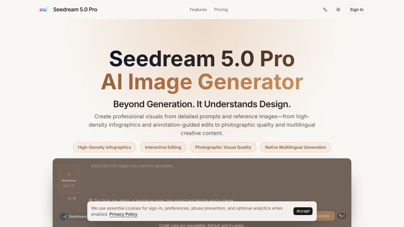 Seedream 5.0 Pro