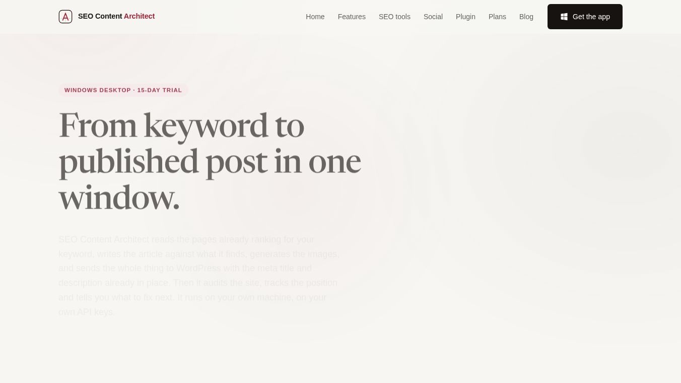 SEO Content Architect