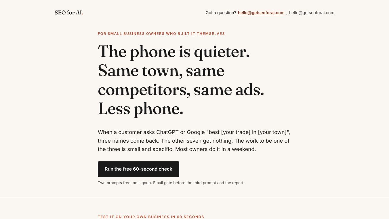 SEO for AI