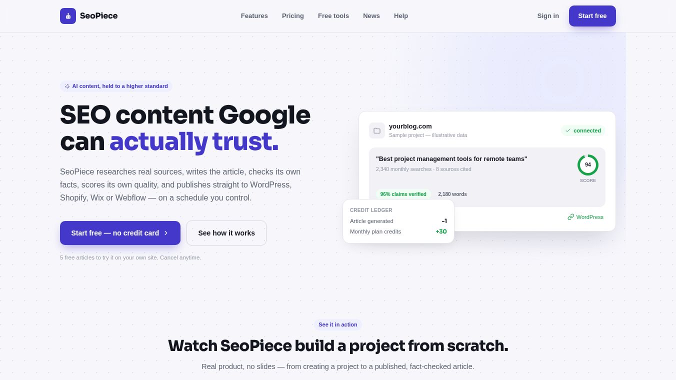 SEO Piece