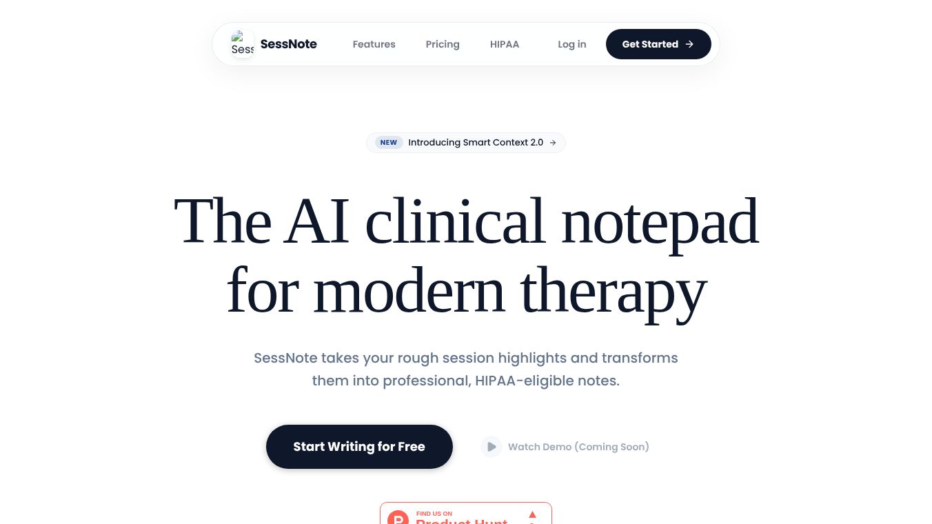 SessNote | Caelum Labs