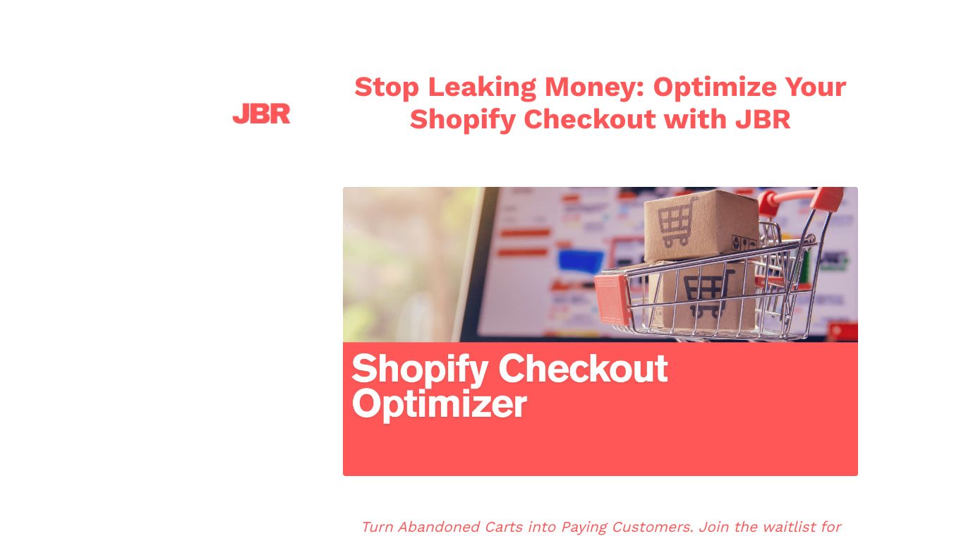 Shopify Checkout Optimizer