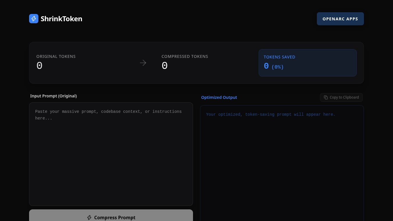 ShrinkToken
