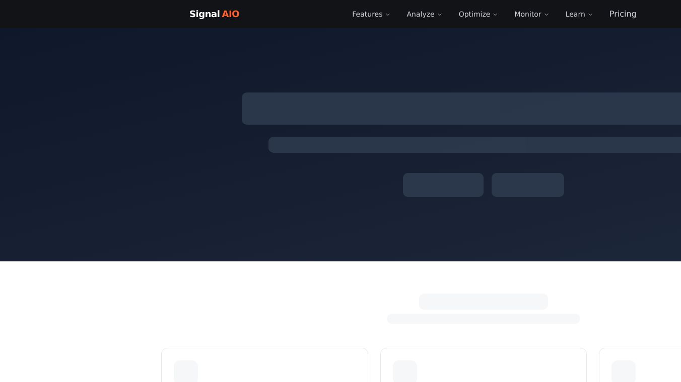 Signal AIO