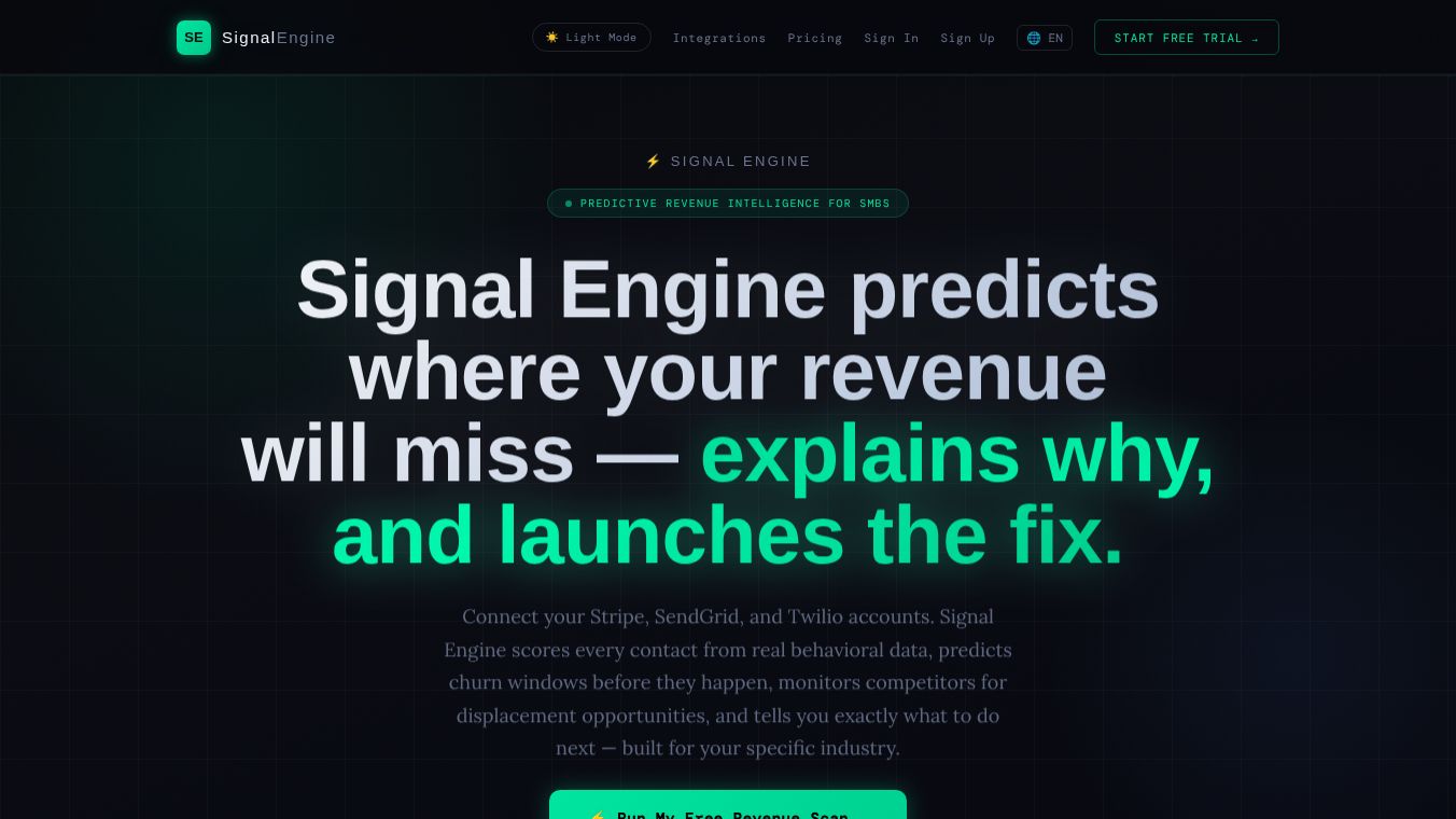 Signal Engine
