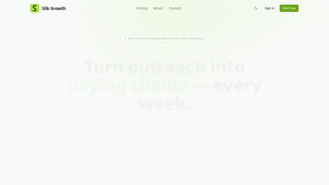 Silk Growth — The CRM for outreach