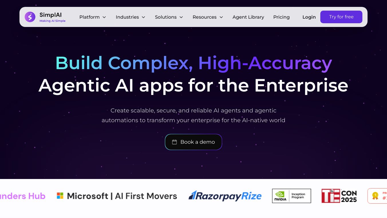 SimplAI New Workflow Builder