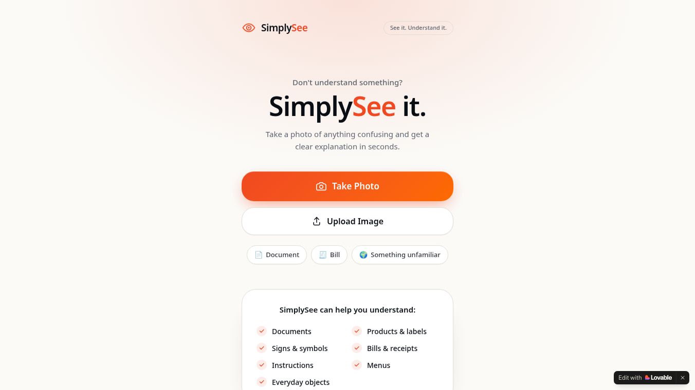SimplySee — See it. Understand it.