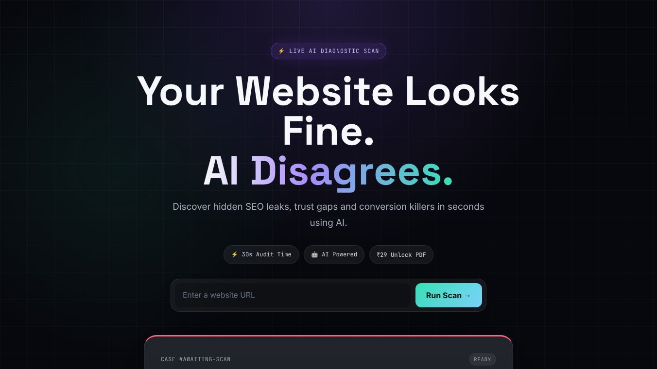 SiteRoast AI