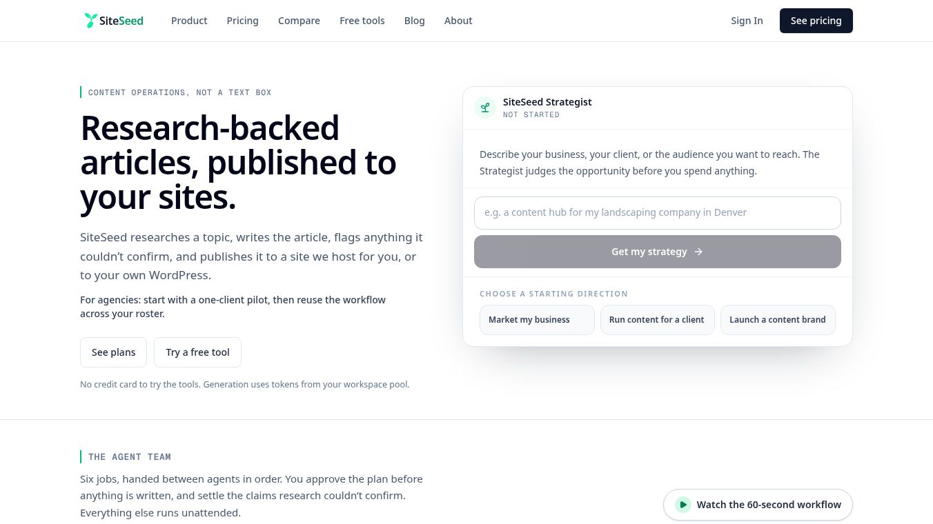 SiteSeed
