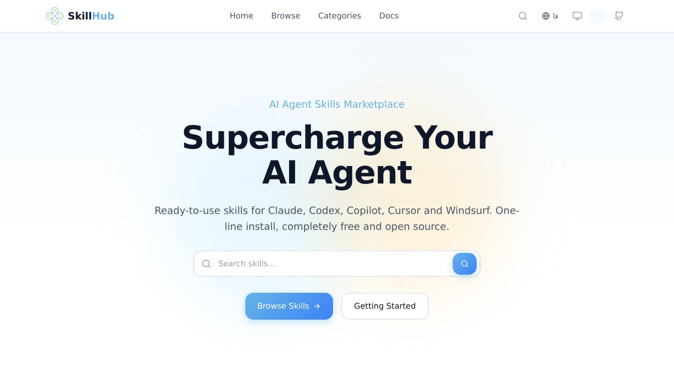 SkillHub for AI Agents