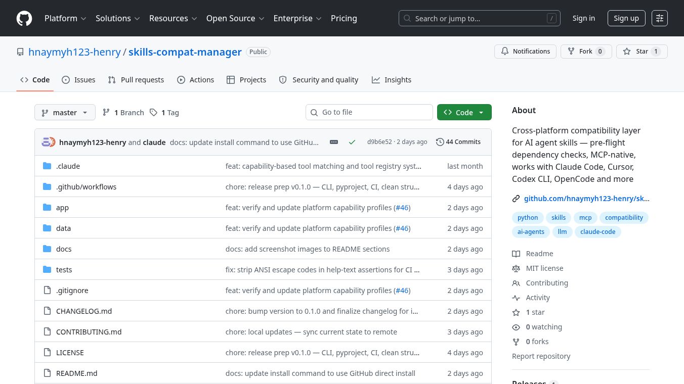 Skills Compat Manager