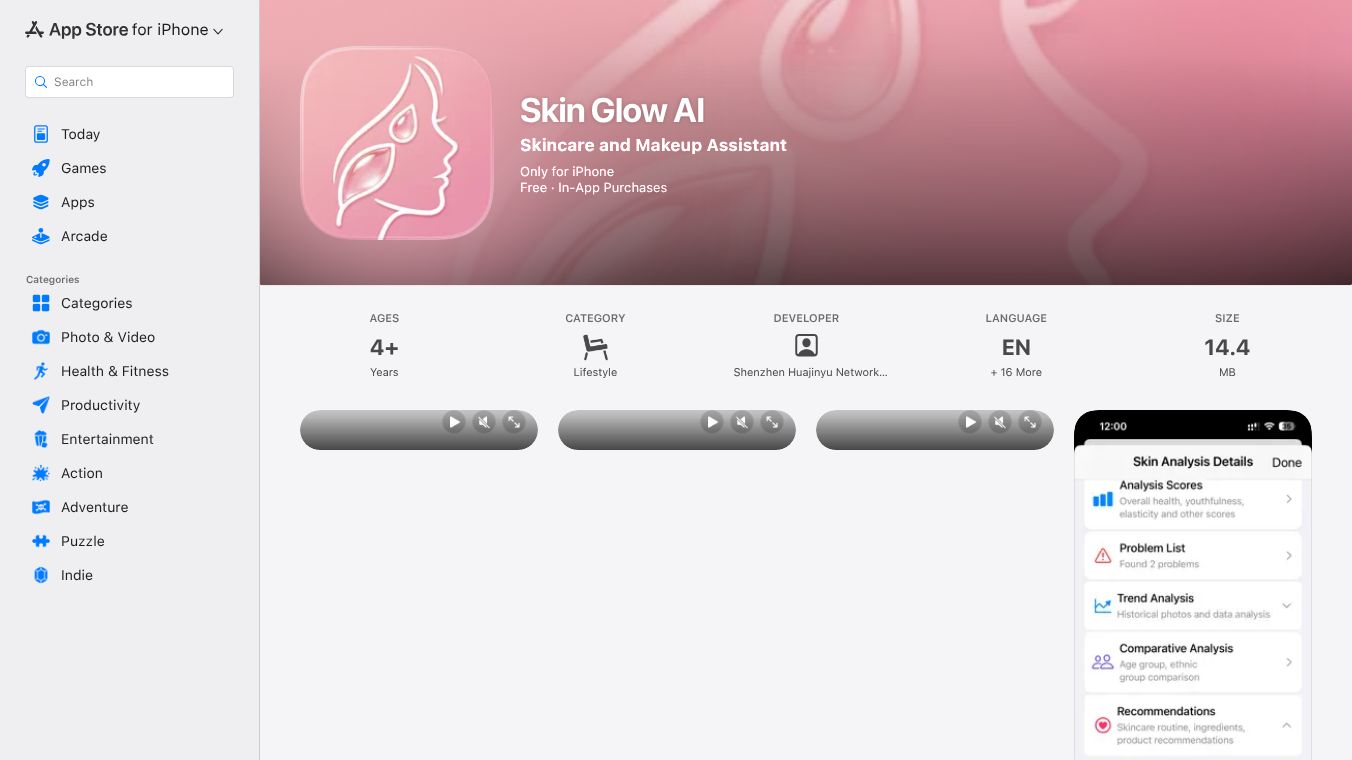 Skin Glow AI