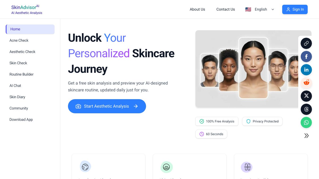 SkinAdvisor AI