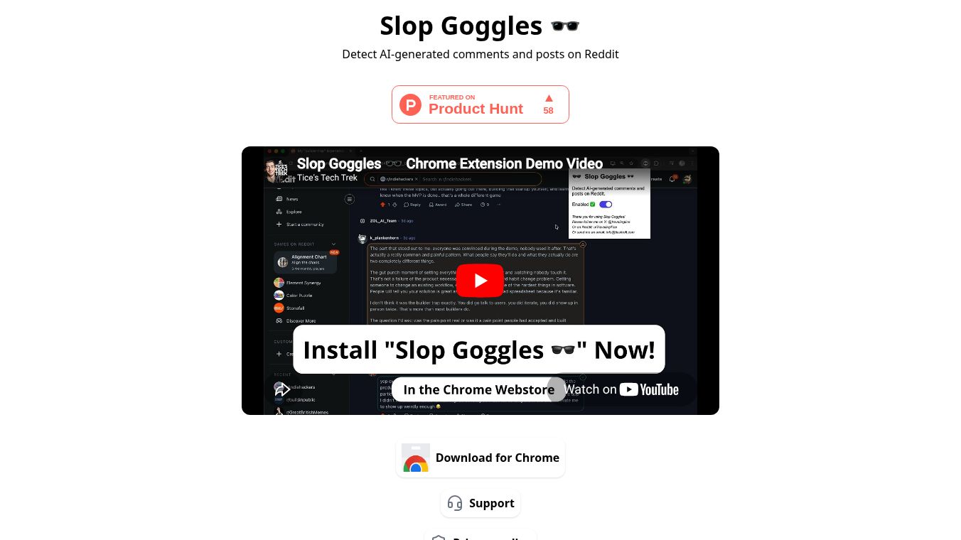 Slop Goggles
