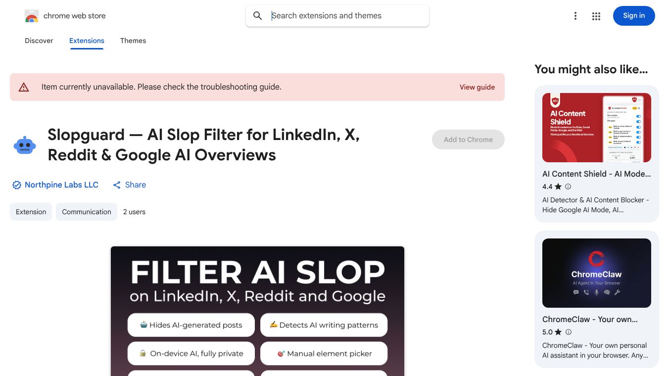 Slopguard