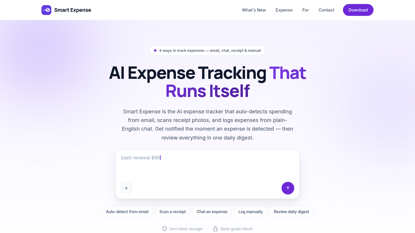 Smart Expense: AI Expense Tracker