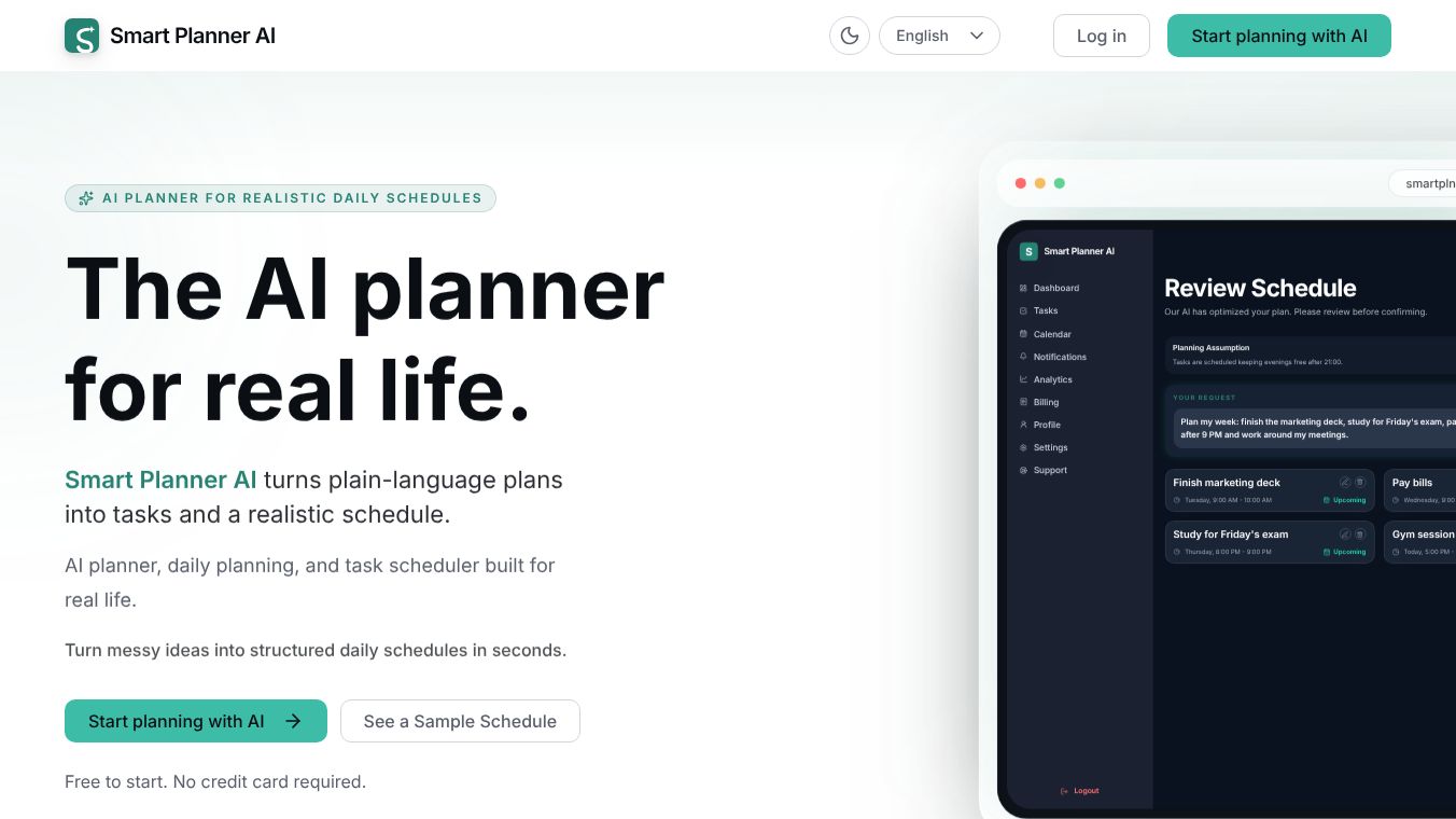 Smart Planner AI