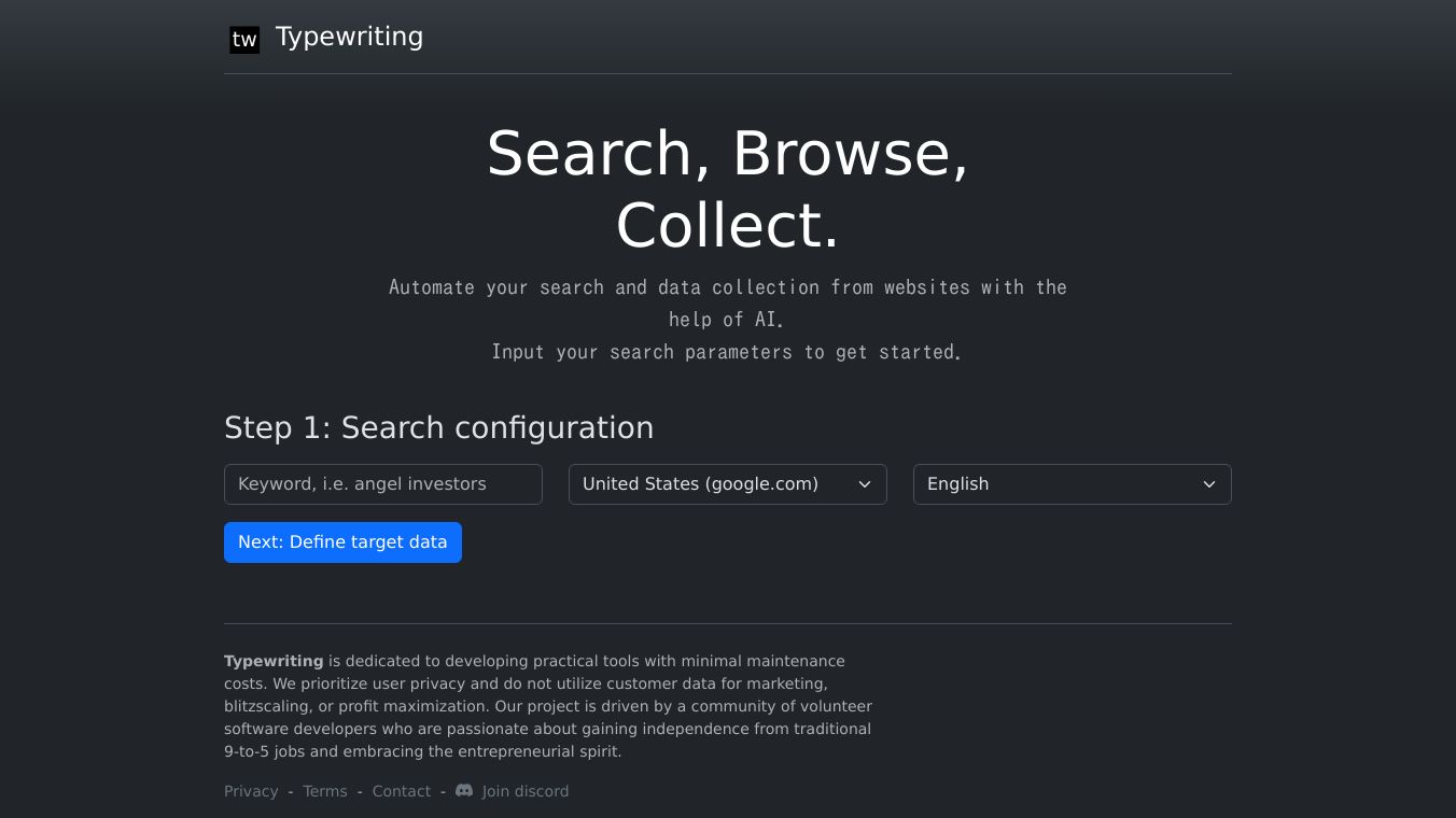 Smart Scrapper: Search, Browse, Collect