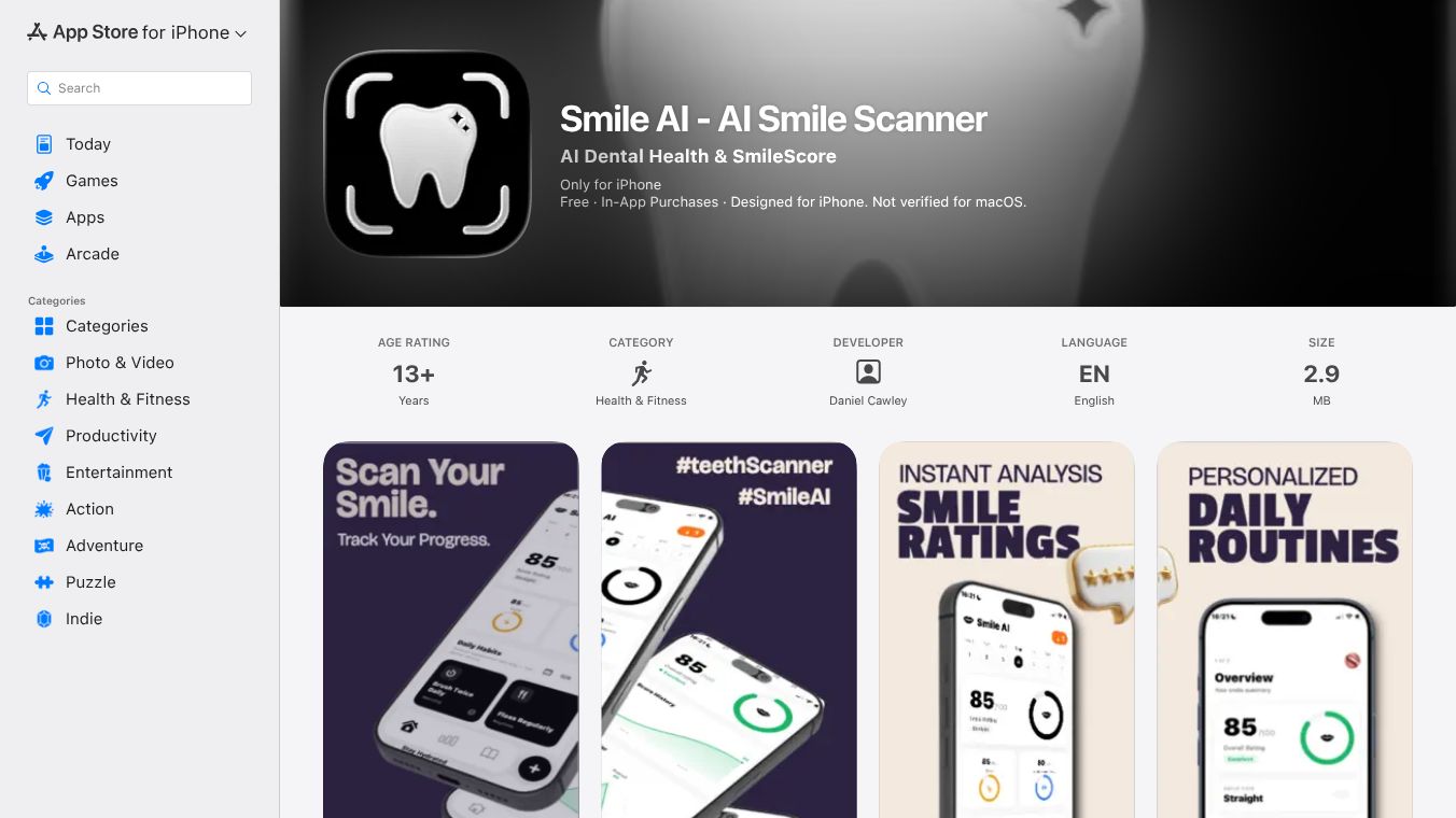 Smile AI - AI Smile Scanner