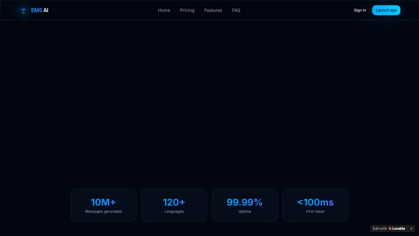 SMS AI by Deltacoders