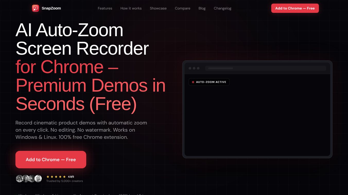 SnapZoom - AI Auto-Zoom on Click