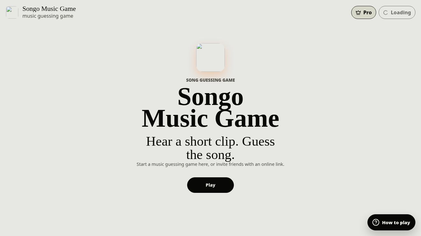 Songo Music Game