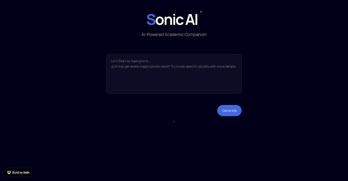 Sonic AI