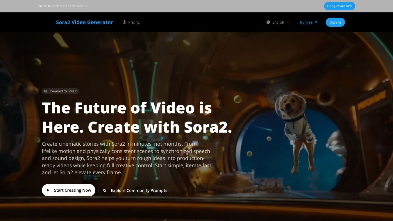 Sora2 Video Generator - Create Viral Character Consistent Videos