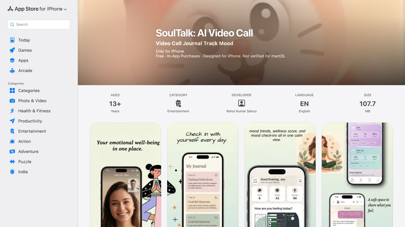 SoulTalk: AI Video Call