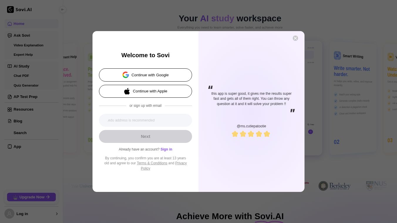 Sovi Web