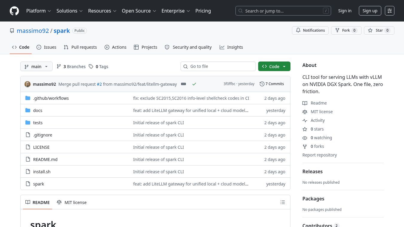spark cli