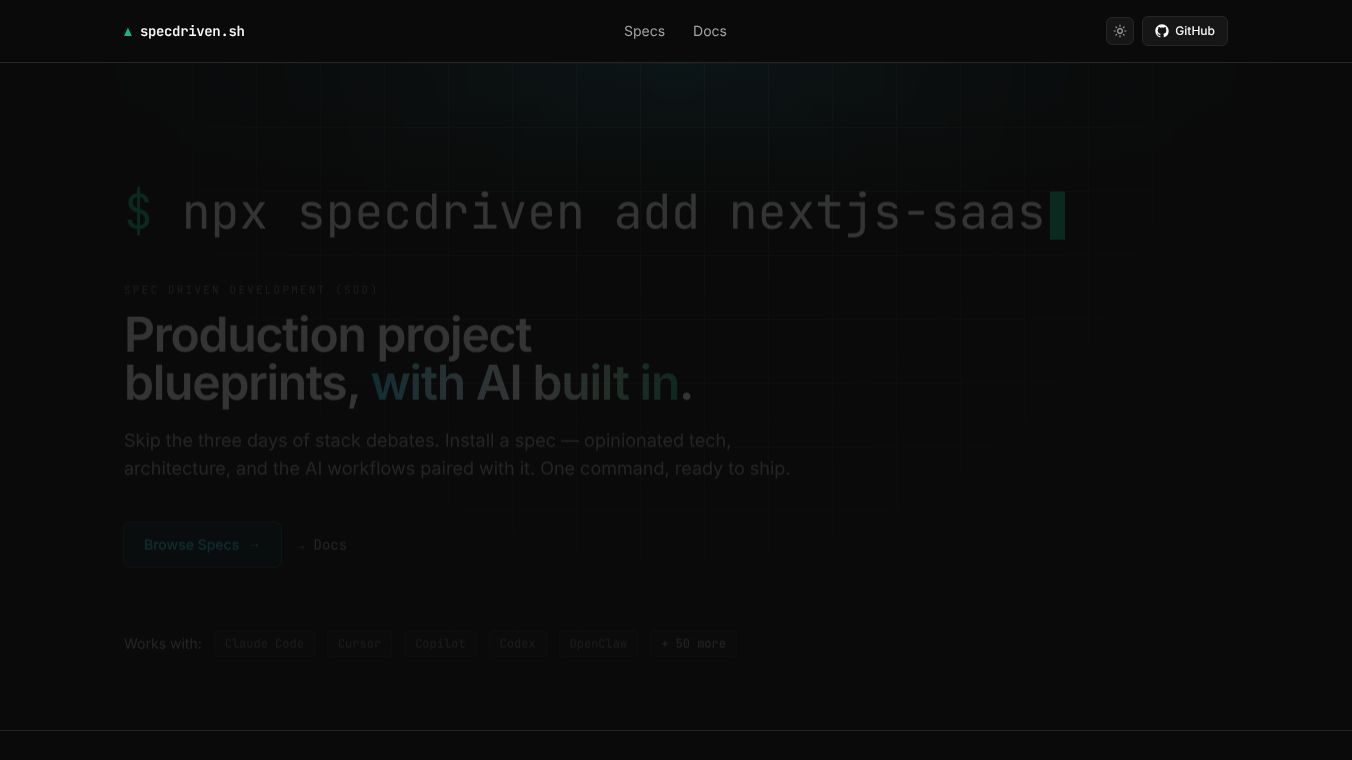 specdriven